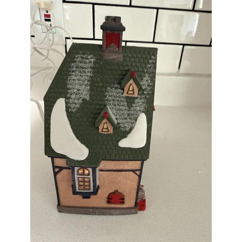 Department 56 Obbies Books & Letrinkas Candy North Pole Series Lighted Building
